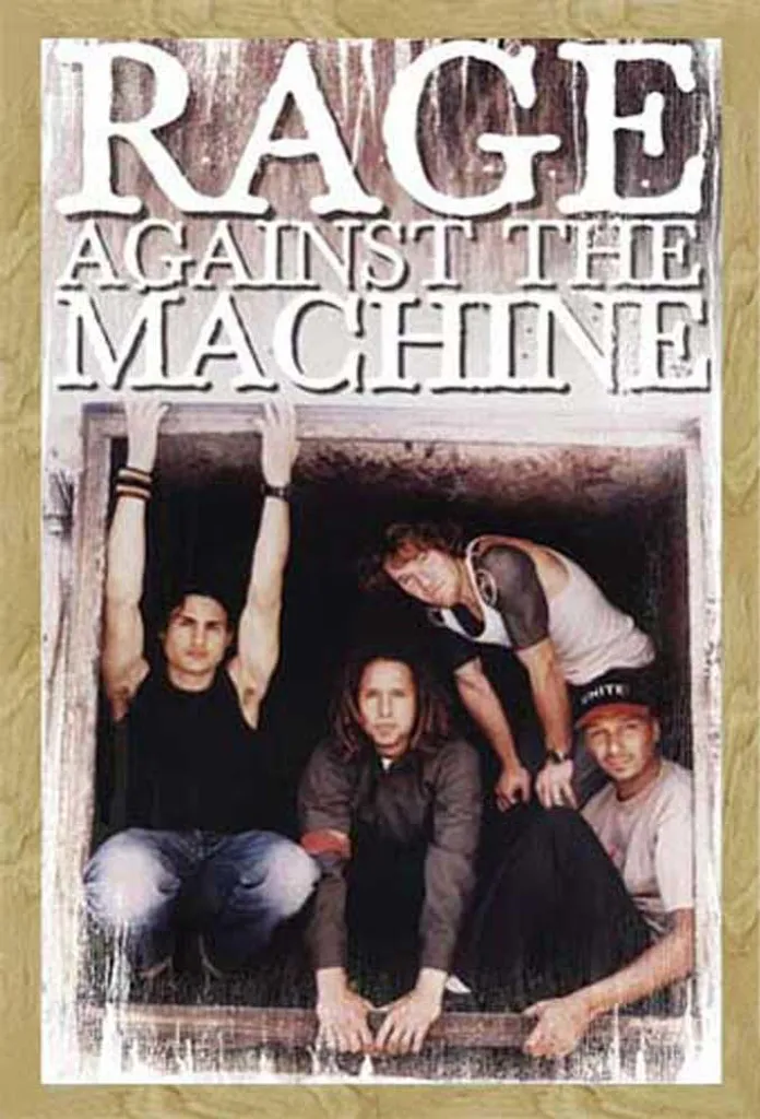 Rage Against The Machine Poster con Cornice Shinsuke Maxi Faggio 61x91.5