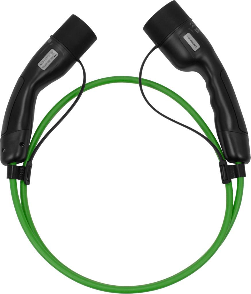 BLAUPUNKT Ladekabel E-Auto 16A/1Phase/Typ2->2/2m