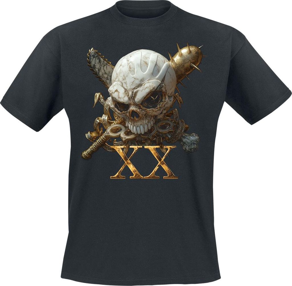 Five Finger Death Punch T-Shirt Herren Golden Horde XX schwarz 5XL