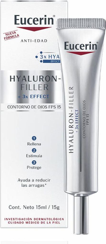 Eucerin Hyaluron-Filler, crema para el contorno de ojos, Imagen del producto 