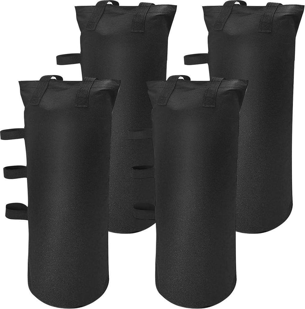 Zandtaschen für Pavillon - Set von 4 wasserdichten Gewichten für Zelt und Markise, strapazierfähiger 600D Oxford Stoff