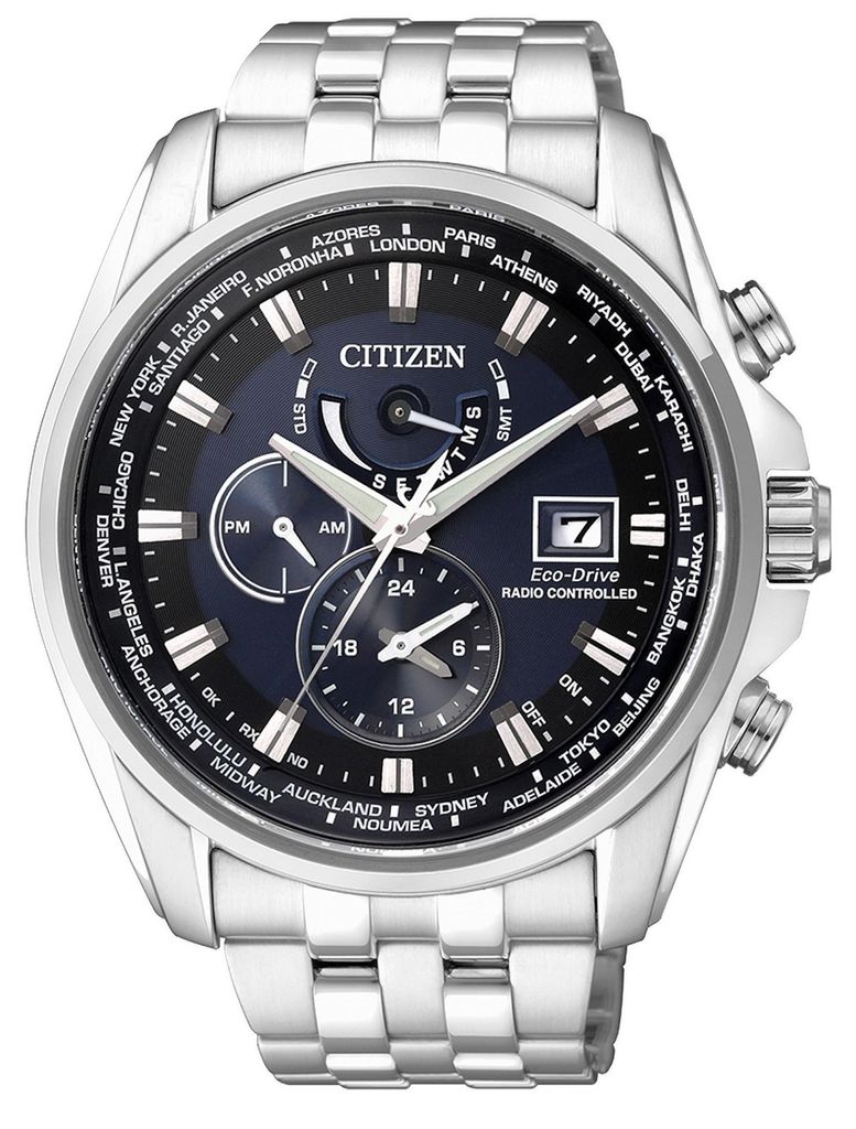 Citizen Herren Armbanduhr AT9030-55L Funk Solar Eco-Drive Produktbild 