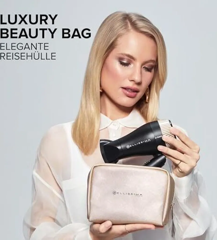 Sèche-cheveux compact Bellissima : la solution gain de place pliable - 12