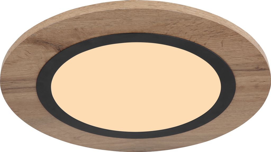 Globo Lighting Deckenleuchte Metall schwarz matt, LED