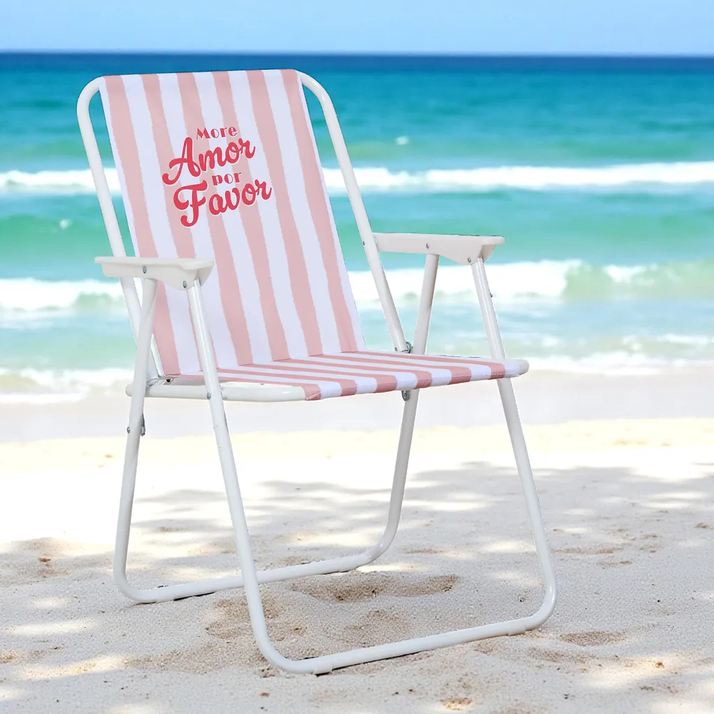 Chaise Pliante Dolce Vita Rose : Finis les Problèmes de Place et d'Assise