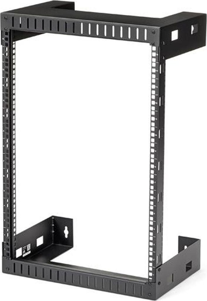 StarTech.com 15 HE wandmontage Server Rack - 30,5cm tief - Wandmontiertes Regal - 15U - 90 kg - 9,7 kg - Schwarz