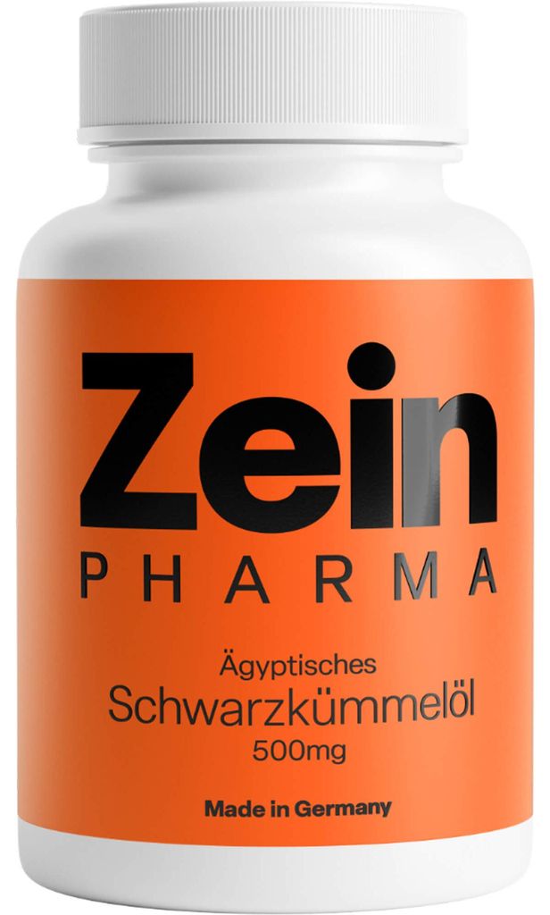 Zein Pharma Ägyptisches Schwarzkümmelöl 500 mg Kapseln, 180 St. Kapseln
