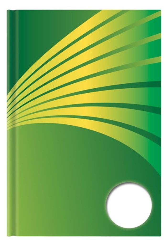 Kladde DIN A4 Notizbuch 96 Blatt blanko Tagebuch Produktbild 