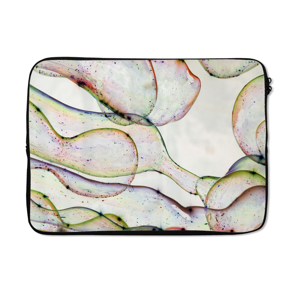 MuchoWow Laptop Hülle 13 Zoll Farbige Blasen Laptoptasche - Laptophülle - Sleeve - Rundumschutz