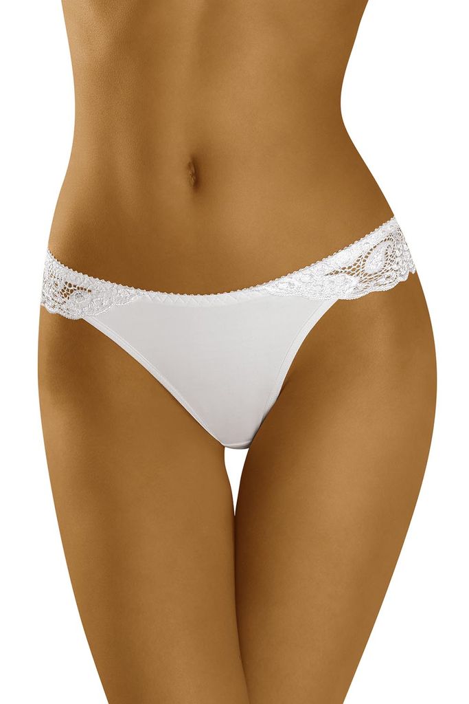 Wol-Bar String Blanc Culotte S String Image du produit 