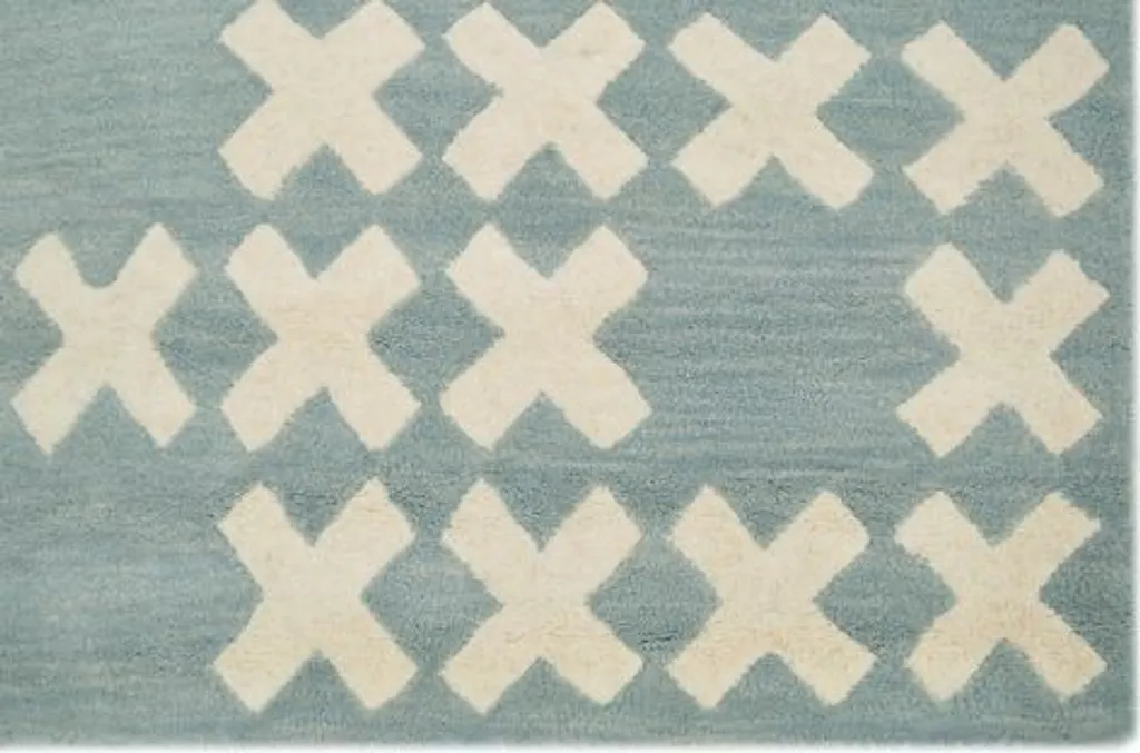 Couverture Lestée Thérapeutique 122x183 cm Système Bleu Clair Haute Qualité