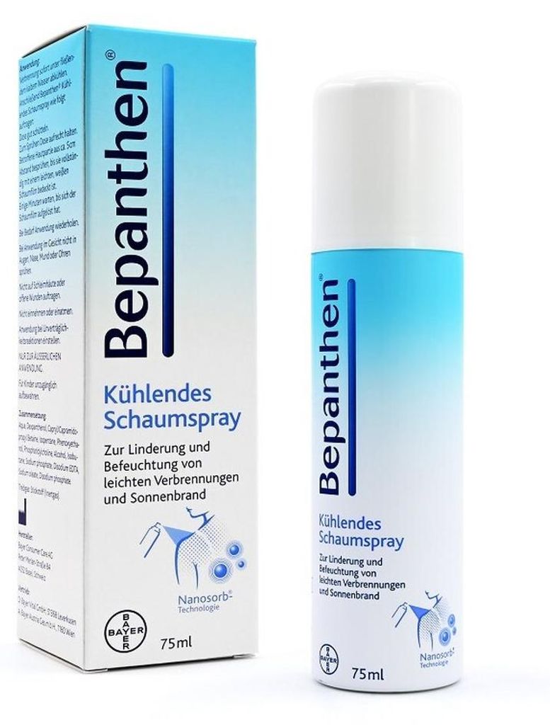 Bepanthen schuimspray, 75 ml, lotion Productafbeelding 