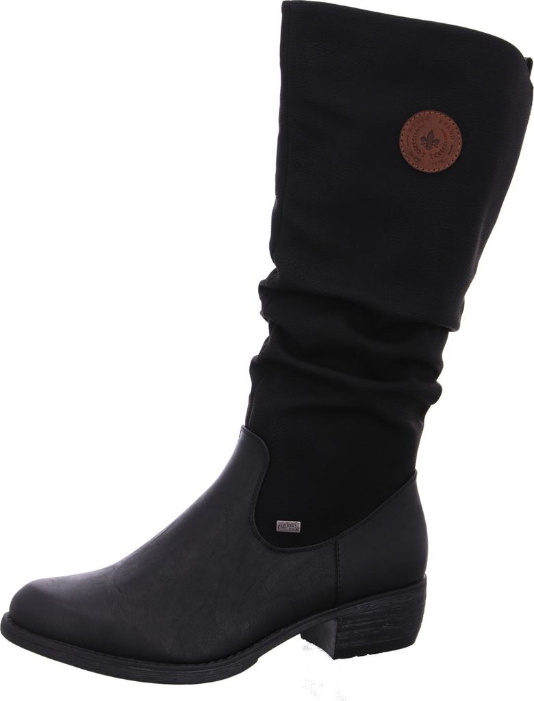 Rieker Langschaftstiefel  Schwarz Produktbild 