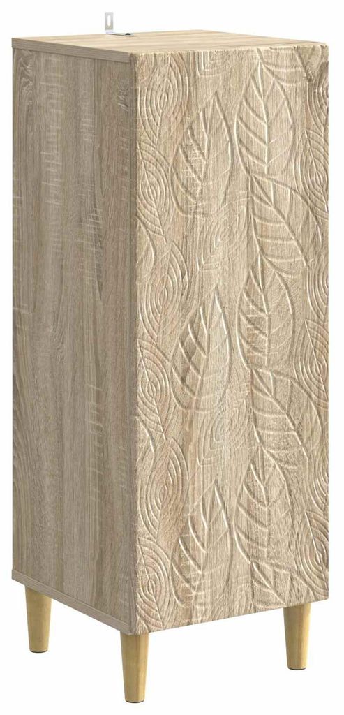 Sideboard Sonoma-Eiche 33 x 34,5 x 90 cm Holzwerkstoff