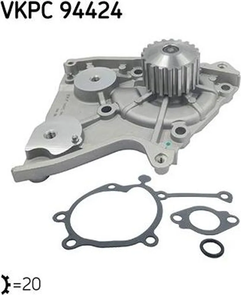 Évitez la surchauffe avec la pompe à eau SKF VKPC 94424 pour Sportage