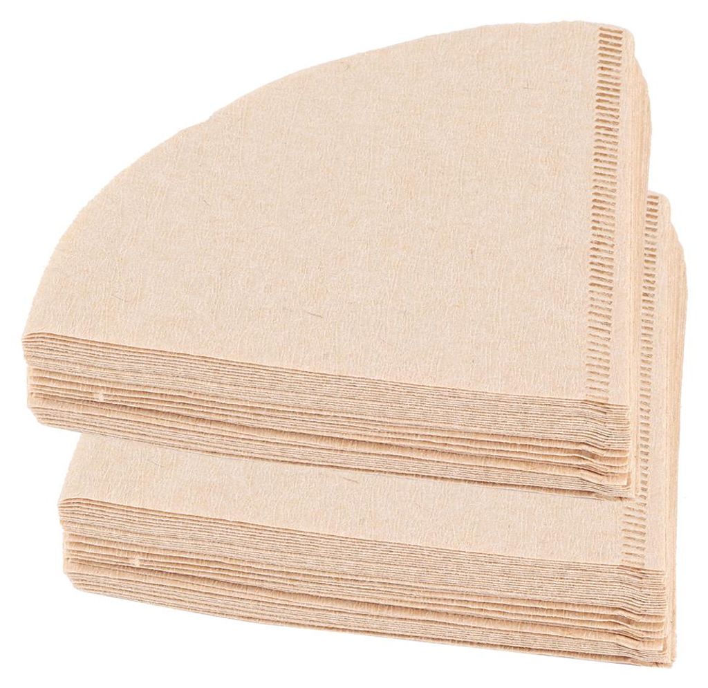 80er Set Kaffeefilter V02 – konische Einweg Filterpapier für Handfilter & Drip Coffee Maker, für 1–4 Tassen, Haushalt & Büro