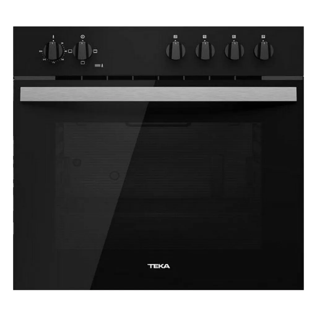 Four Teka HBE490MEBK 72 L 2593W Noir - Cuisinière Encastrable Polyvalente