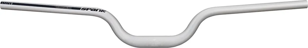Guidon VTT DH Spank Spoon 800mm Argent pour le Contrôle en Descente