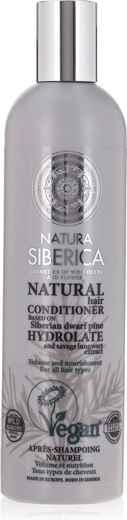 Natura Siberica Natural Hair Conditioner Volume And Nourishment 400ml