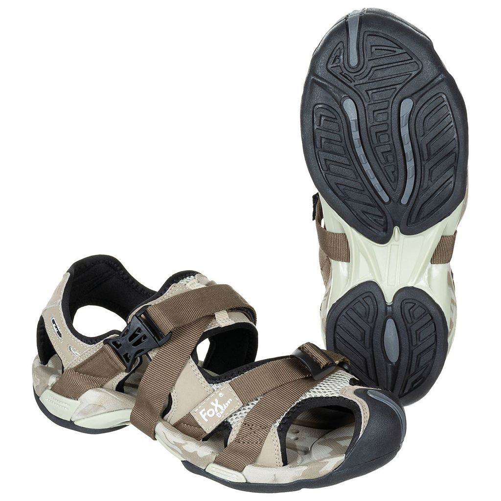 Trekking-Sandalen mit Klickverschluss desert 45 Produktbild 