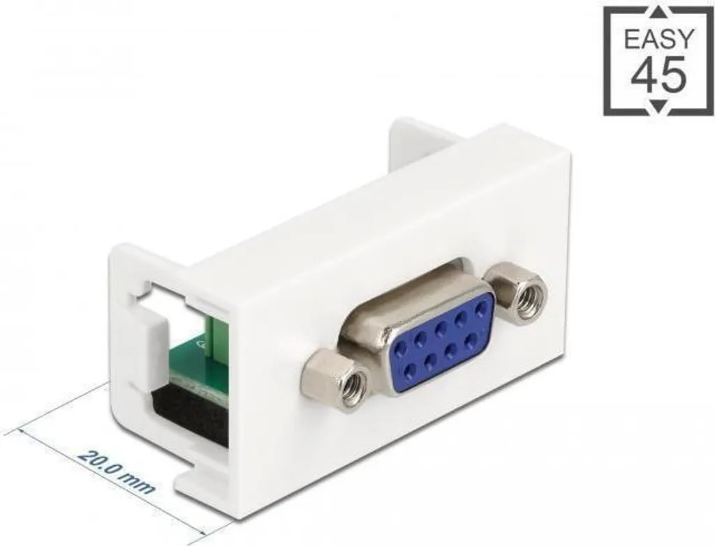 Module Easy 45 compact 22,5x45mm avec Bornier 6 broches et Port D-Sub