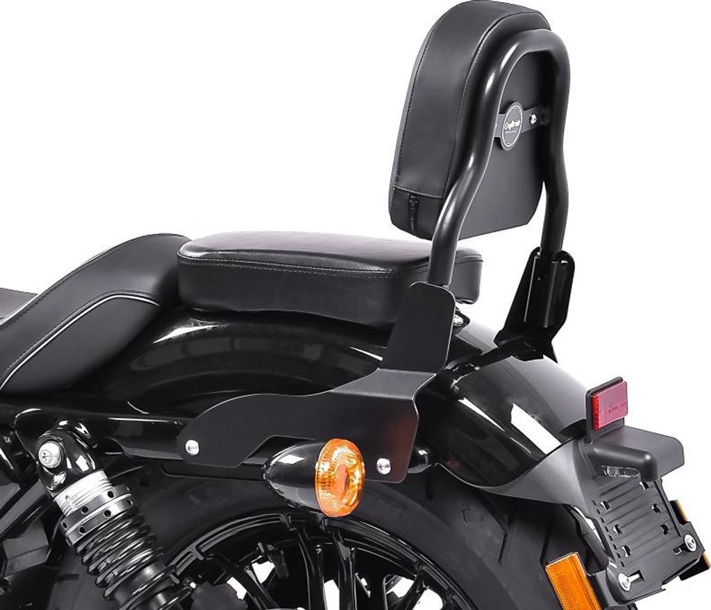 Sissy Bar CSS Fix für Harley Davidson Sportster 04-20 schwarz