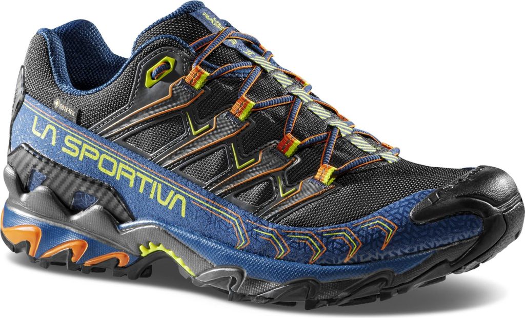 La Sportiva Herren Ultra Raptor II GTX Trailrunningschuh storm blue/lime punch 44