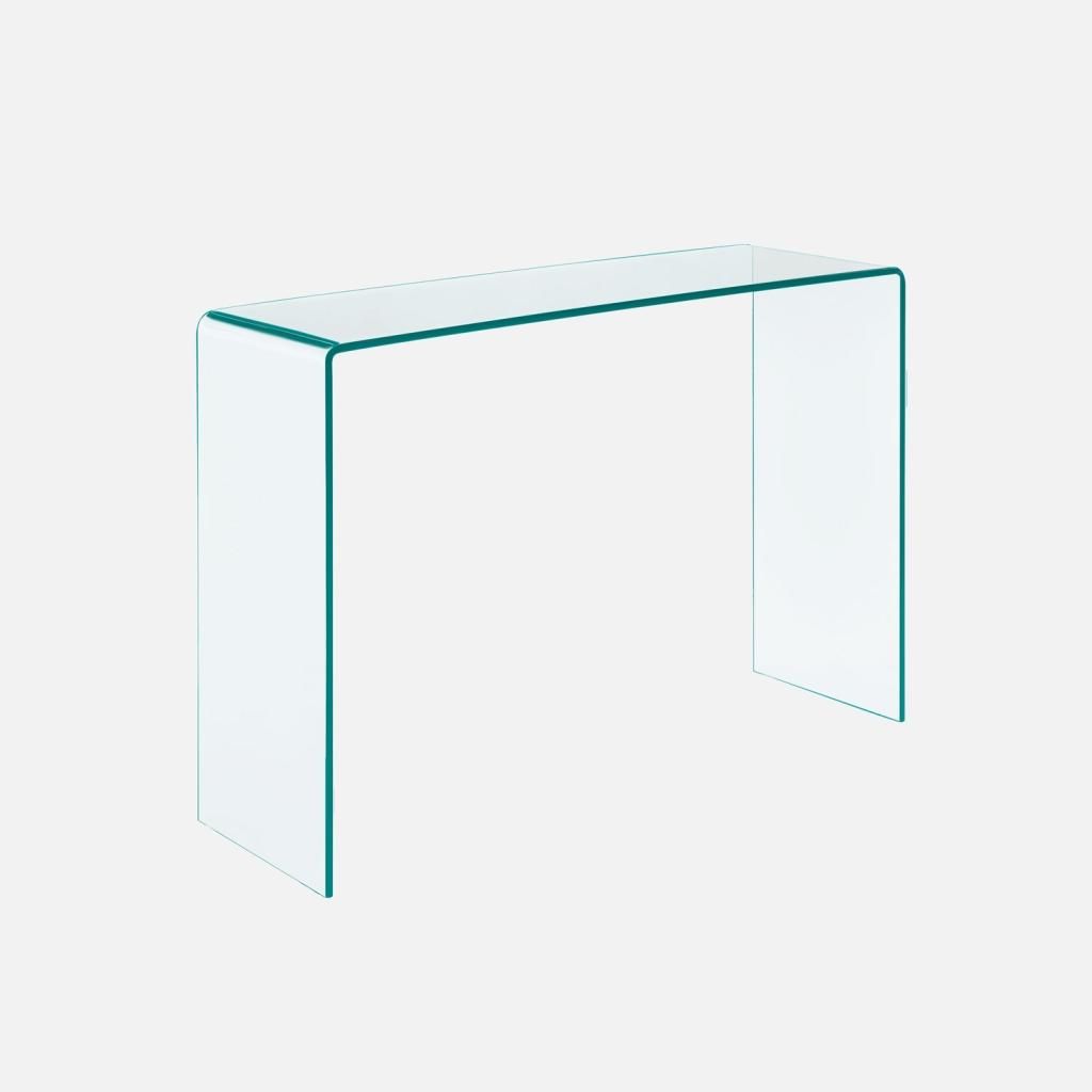 sweeek - Konsole aus gehärtetem Glas - Transparent Produktbild 