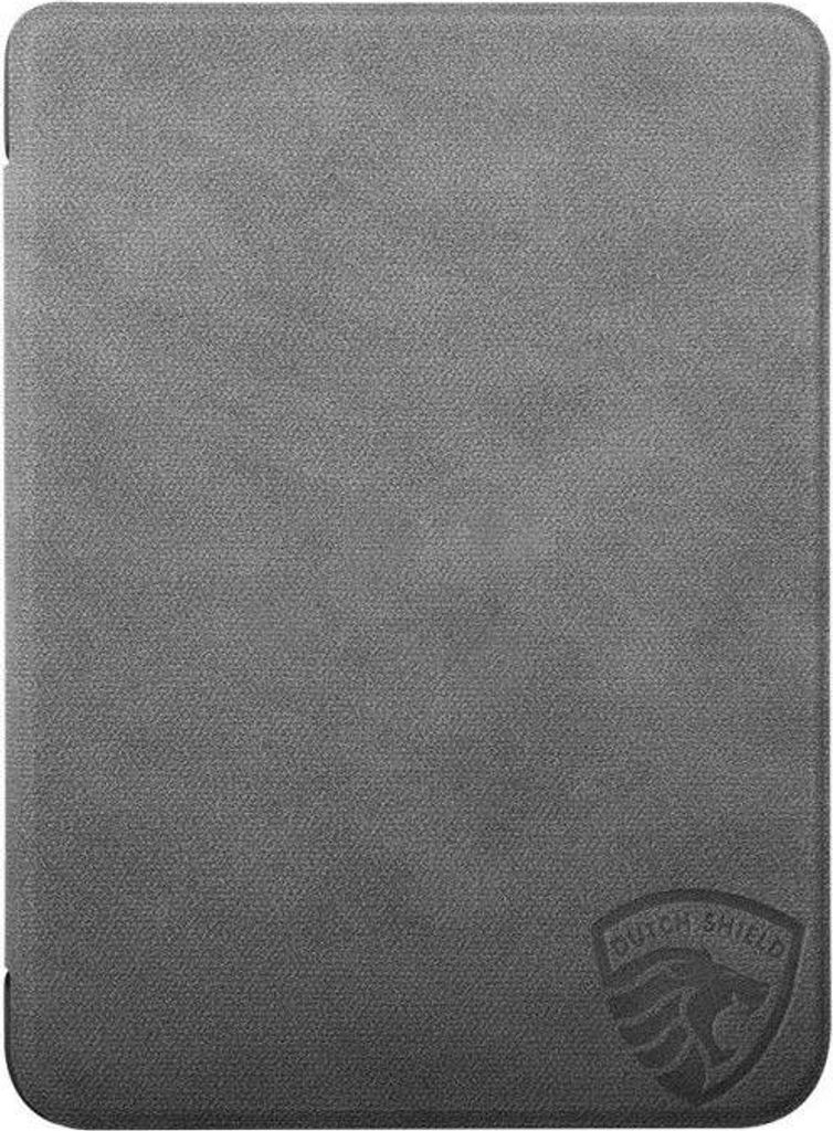 Dutch Shield - Slimfit Case Hülle für das Tolino Shine 4 Ebook - Klapphülle Ereader Schutzhülle Cover Grau