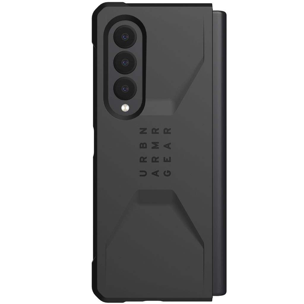 Urban Armor Gear 21319D114040, Cover, Samsung, Galaxy Z Fold 3 5G, 19,3 cm (7.6"), Schwarz