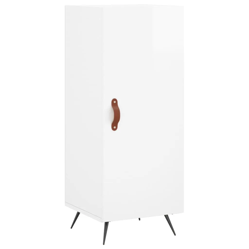 Armadio Ufficio/Casa Bianco Lucido 180cm | vidaXL Highboard Verticale - 5