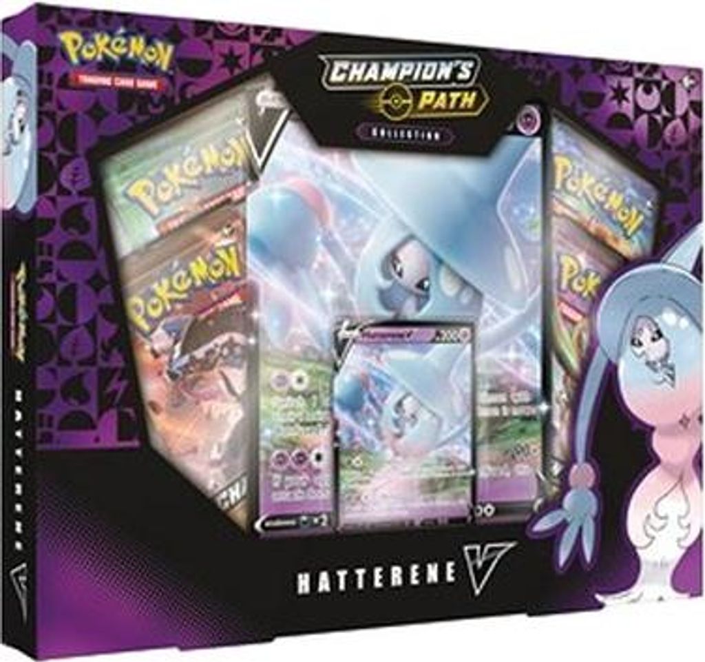 Pokemon Champion’s Path: Hatterene V Collection