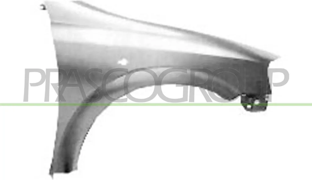 Aile Avant Droite pour Opel Astra G - Élément de Carrosserie Prasco OP0173003