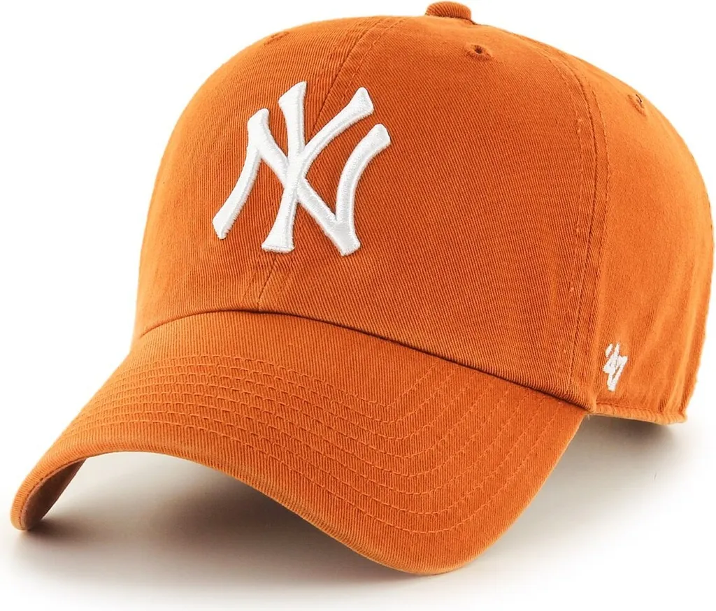 47 Brand Cap New York Yankees Arancione Clean Up Regolabile MLB
