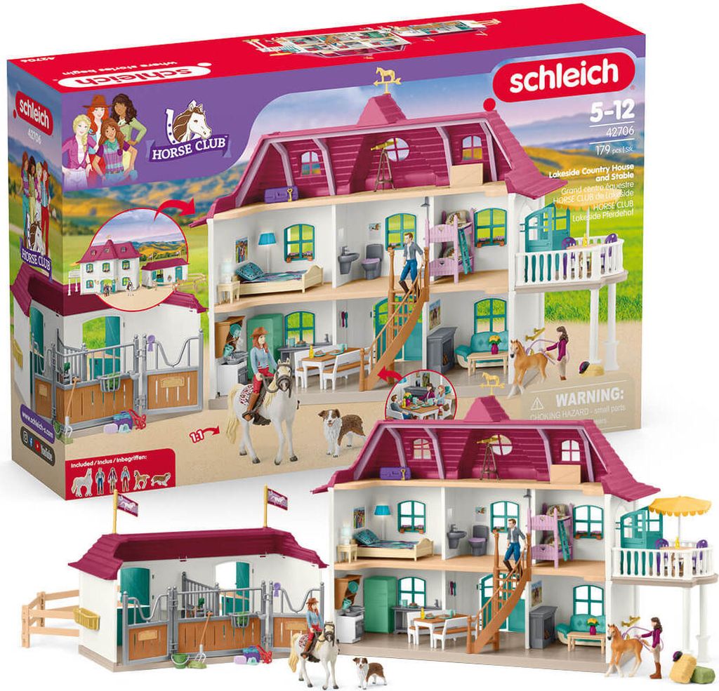 Schleich Horse Club Lakeside Pferdehof Produktbild 