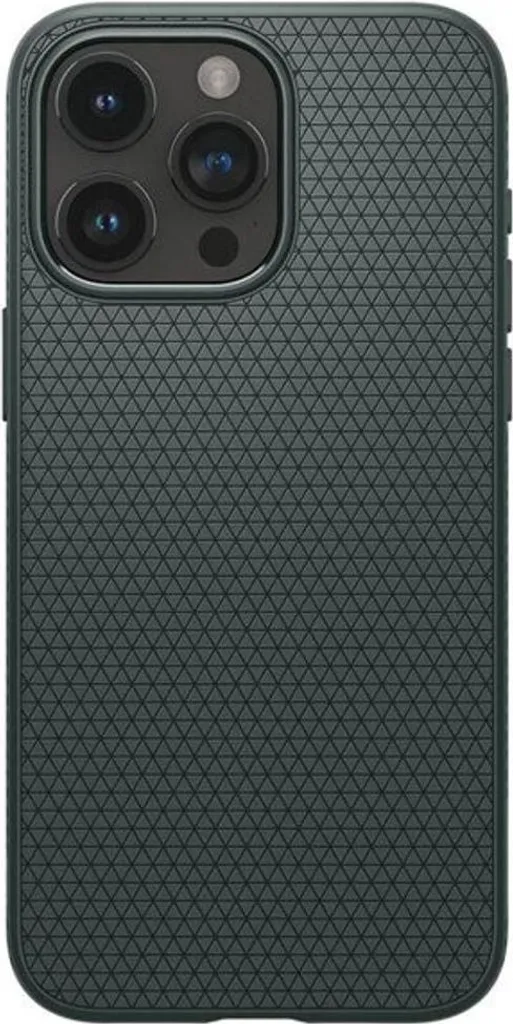 Custodia Spigen Liquid Air iPhone 15 Pro Verde Abisso | Stile Minimal