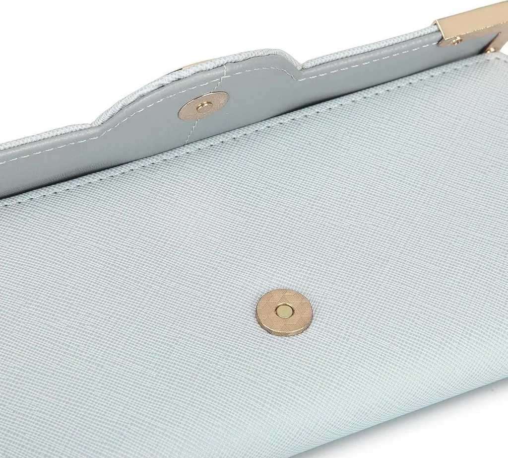 Porte-monnaie Femme Multicartes avec Compartiment Mobile en Simili Cuir - 9