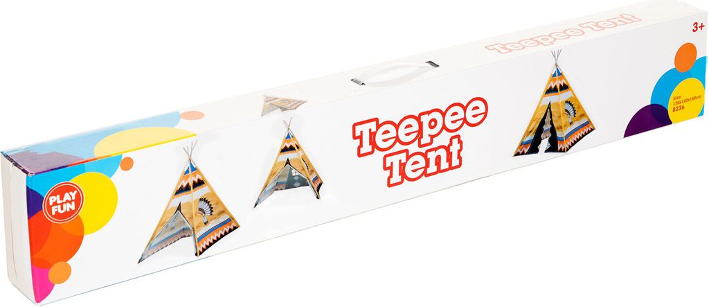 Playfun Spielzelt Tipi Produktbild 
