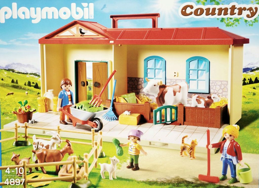 Playmobil 4897 Country Mitnehm Bauernhof Neu/Ovp 
