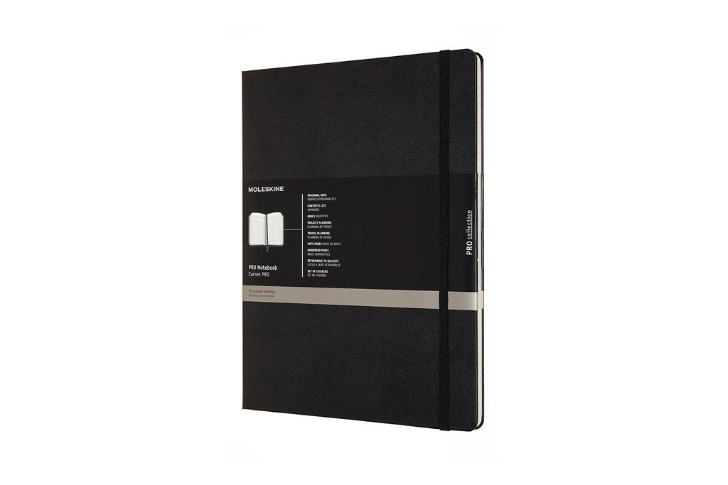 Moleskine Professionelles Notizbuch, Fester Einband, XXL Produktbild 