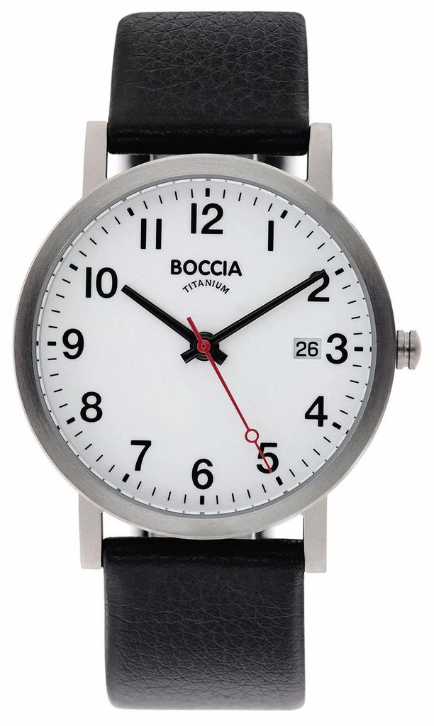 Boccia Herren Armbanduhr Classic 3622-03 Reintitan mit Produktbild 