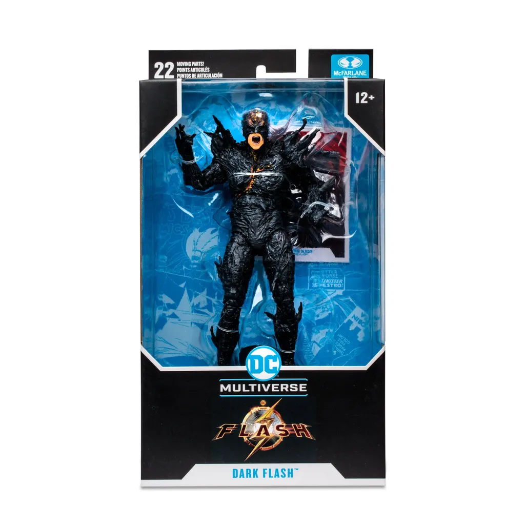 Figurine Articulée Dark Flash 18 cm - Jouet de Collection DC Comics - 8