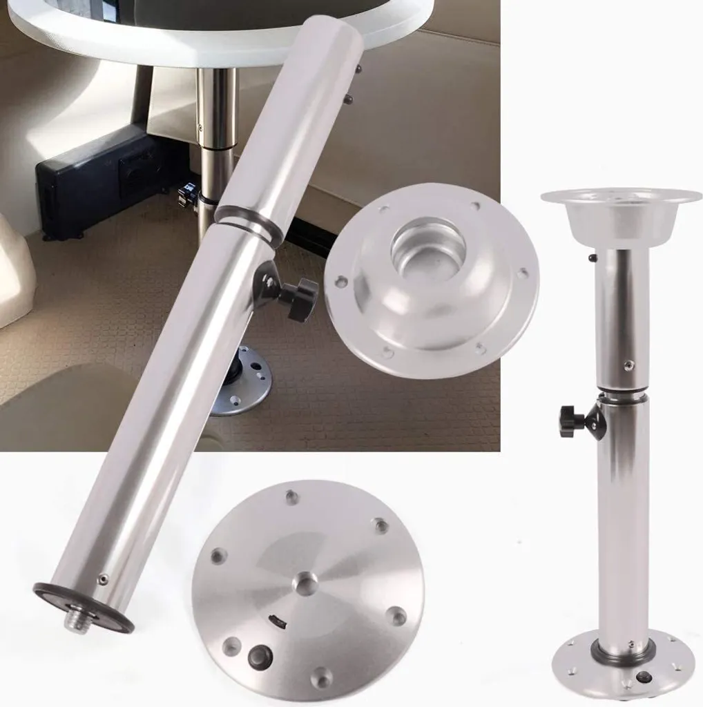 Pied de Table pour Van Aménagé et Yacht Réglable pour un Gain de Place