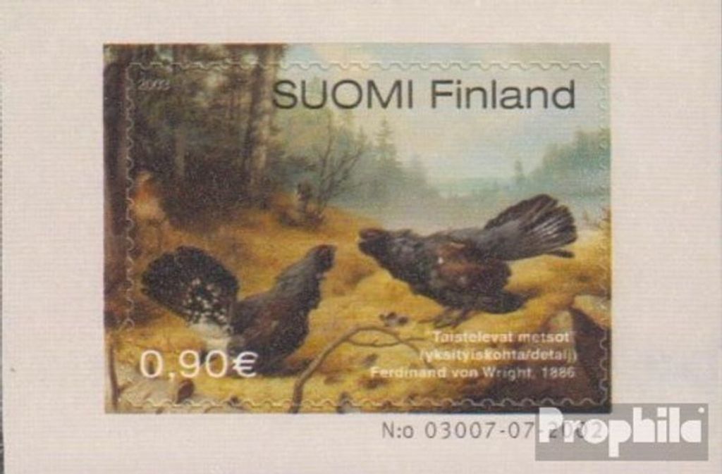 Briefmarken Finnland 2003 Mi 1648 (kompl.Ausg.) postfrisch Gemälde