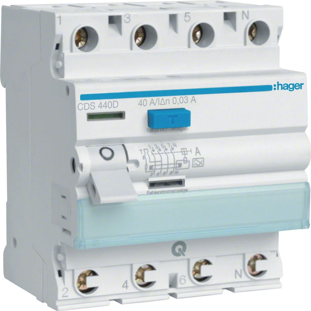 Hager CDS440D, 230/400 V Zdjęcie produktu 