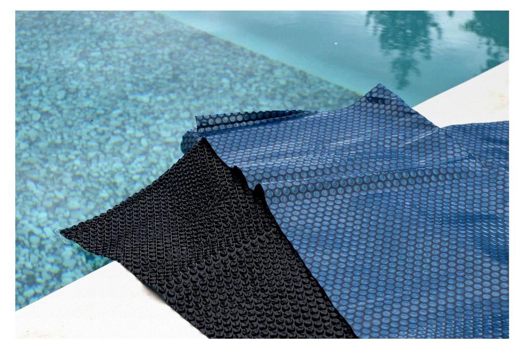 Solarnoppenfolie blau/schwarz für Pool 5,40 x 2,70 m rechteckig 200 my