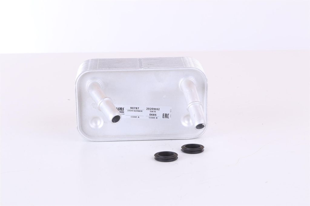 NISSENS Ölkühler Automatikgetriebe 90787 für LAND ROVER Range Rover III (L322) Aluminium