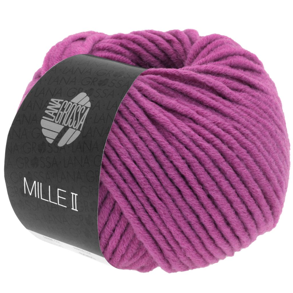 Lana Grossa Mille II 152 Fuchsia 50g Produktbild 
