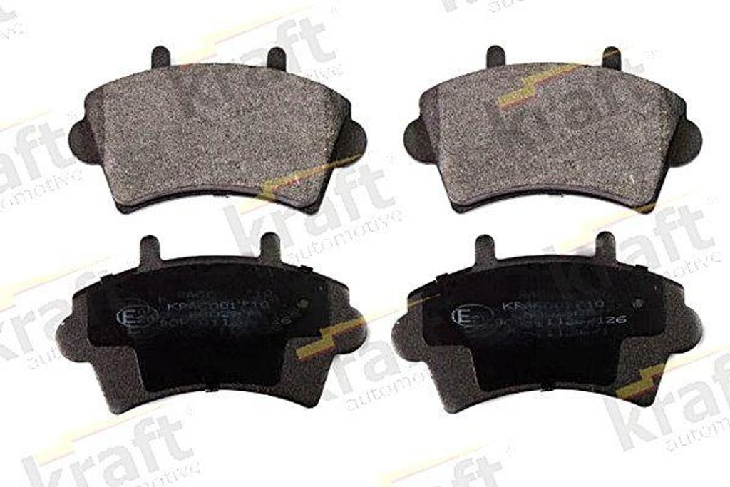 KRAFT AUTOMOTIVE 6001710 Bremsbelagsatz, Scheibenbremse OE 4106000QAD kompatibel mit Master, Movano, Interstar