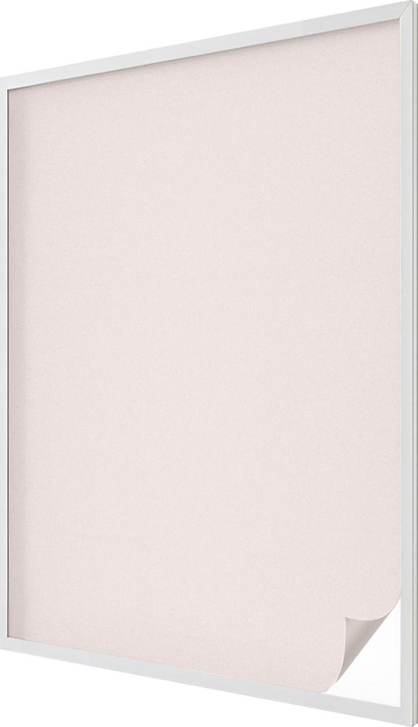 Buntglas Fensterfolie – 146x100 cm – Stained-Glass Design – blickdichte dekorative Sichtschutzfolie – selbstklebend, UV-Schutz – Zartes B...